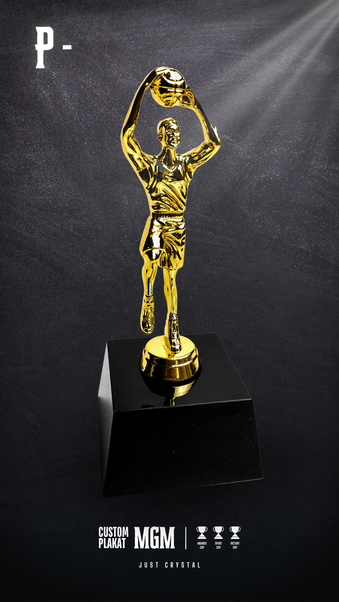 P0-Piala Basket Base Trapesium