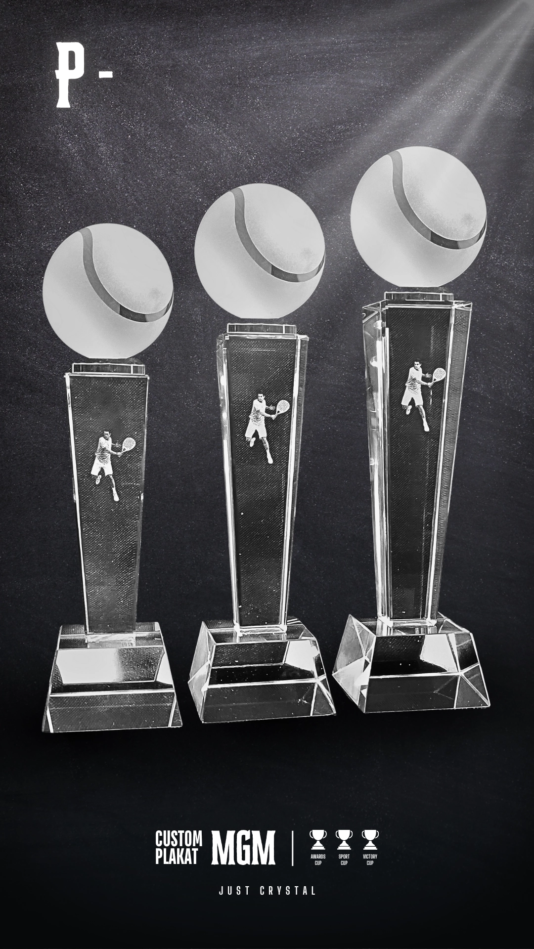 P0-Plakat Padel Trophy Kristal