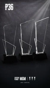 P36-PLAKAT KRISTAL DOUBLE GLASS S-M-L